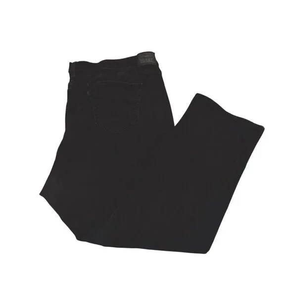 Levi’s Jeans Women’s Classic Straight Fit Size 24W Denim Stretch Dark Wash - Picture 7 of 13